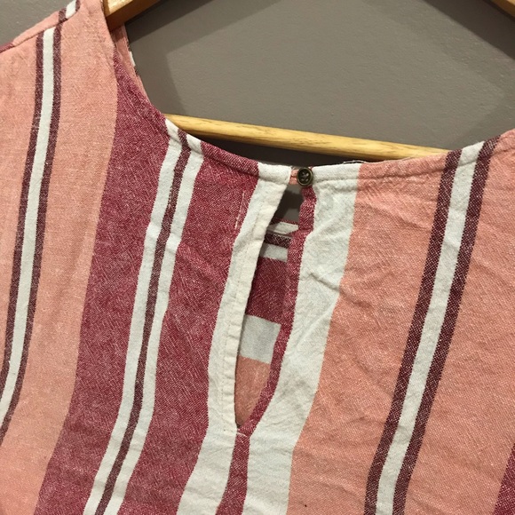 💛2 for $15 boho linen dress with drawstring waist - Picture 3 of 3